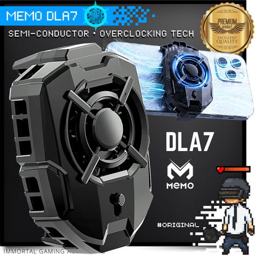 MEMO DLA7 Mobile Phone Radiator Phone Cooling Fan Case Cold Wind ...