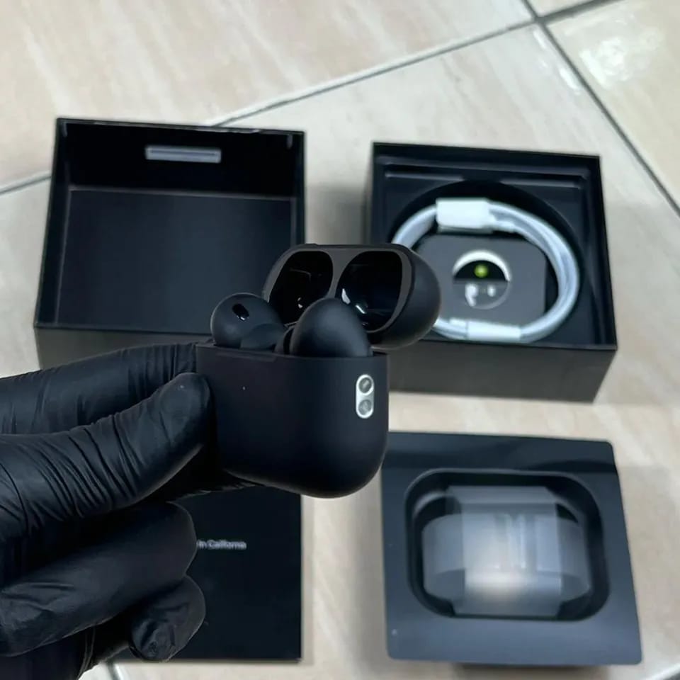 AirPods Pro 2 black Wireless Earbuds Bluetooth 5.0 with Charging Case