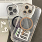 iPhone 16 Pro Max MagSafe Protective Case Set stand with camera