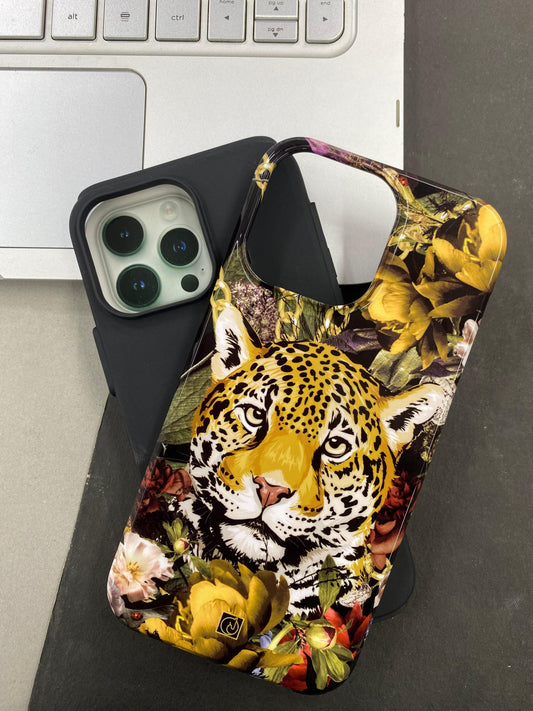 GENISS Premium Leopard Case for iPhone 14 Pro Max