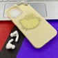 7 plus to 16 pro max iPhone case with Hello Kitty design - Black and sparkly material