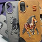 Polo Santa Barbara Leather Case for Iphone x to 16 pro max