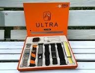 ULTRA 7iN1 Straps 2.1 Inch HD Screen With 7 Different Straps Bluetooth Calling Smart Watch
